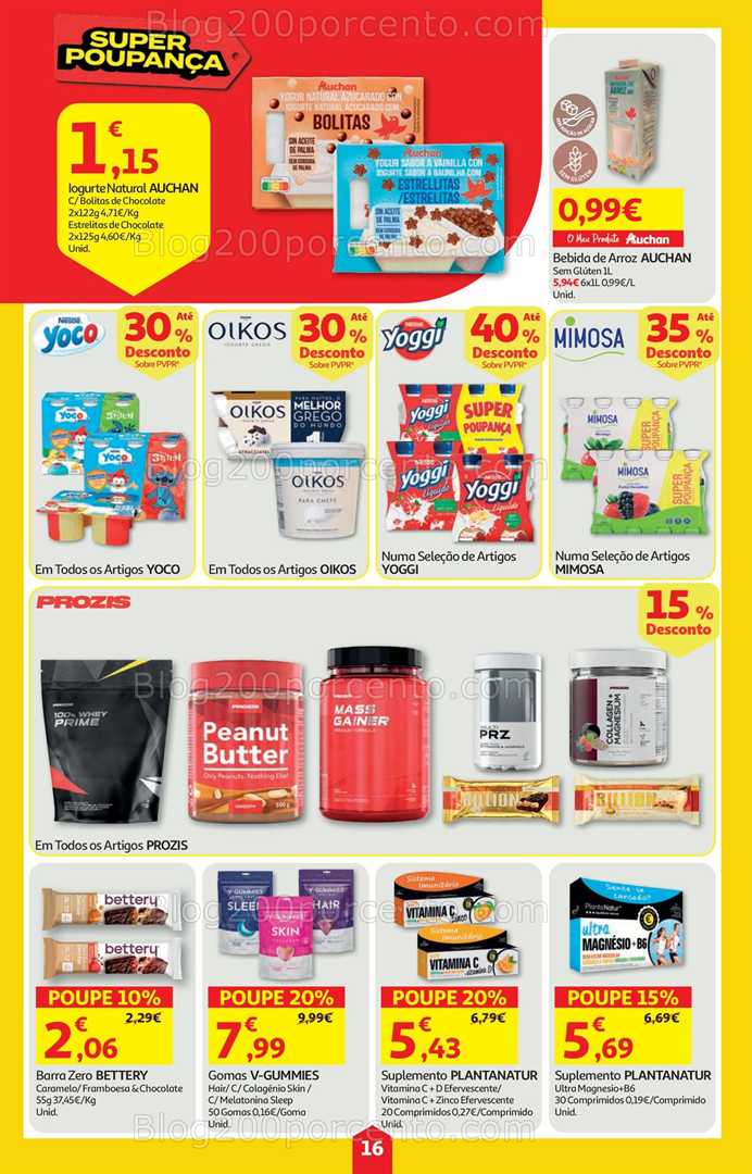 Antevisão Folheto AUCHAN Super Poupança Promoções de 23 a 29 outubro