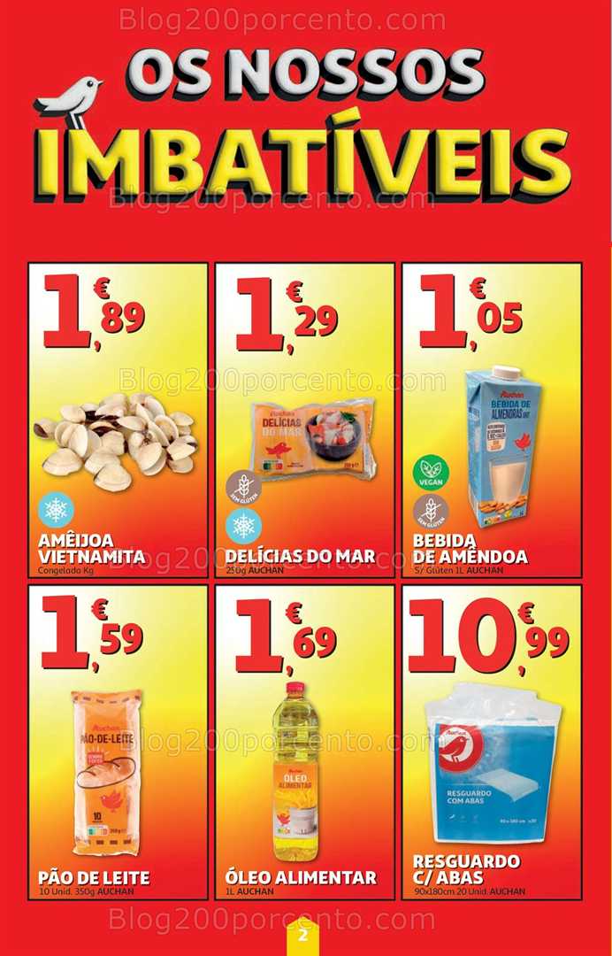 Antevisão Folheto AUCHAN Super Poupança Promoções de 23 a 29 outubro