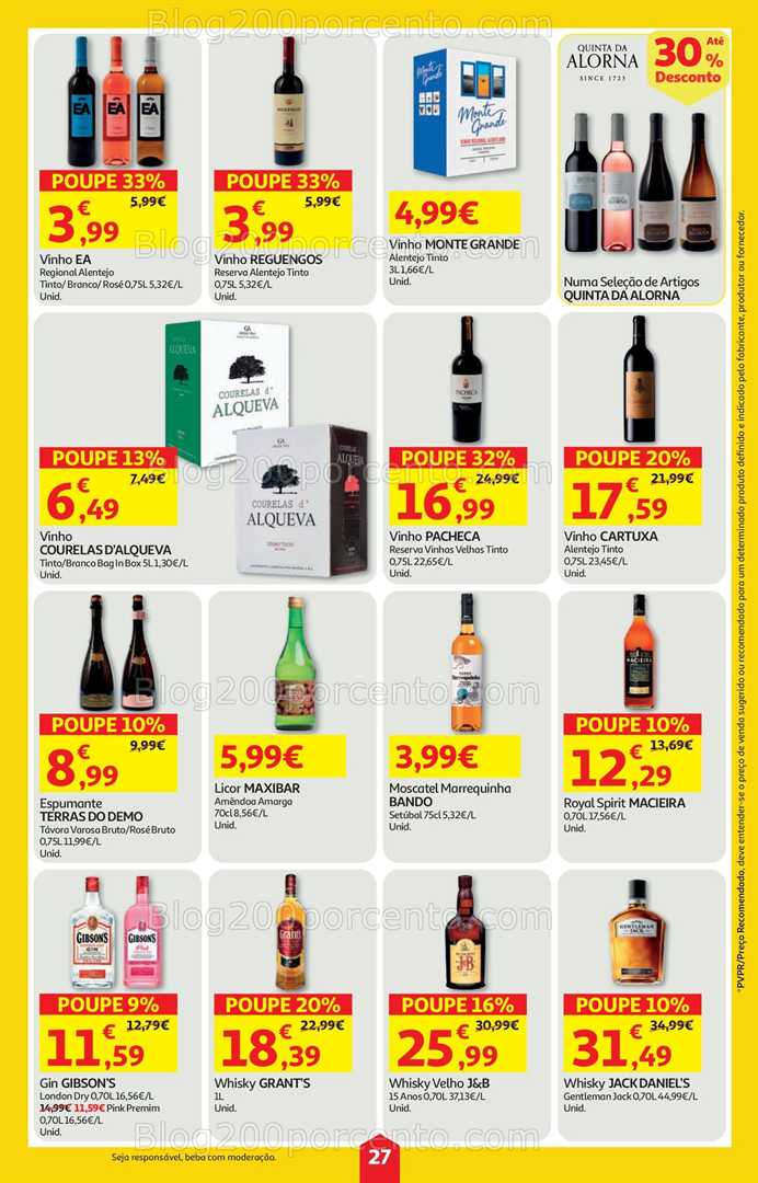 Antevisão Folheto AUCHAN Super Poupança Promoções de 23 a 29 outubro
