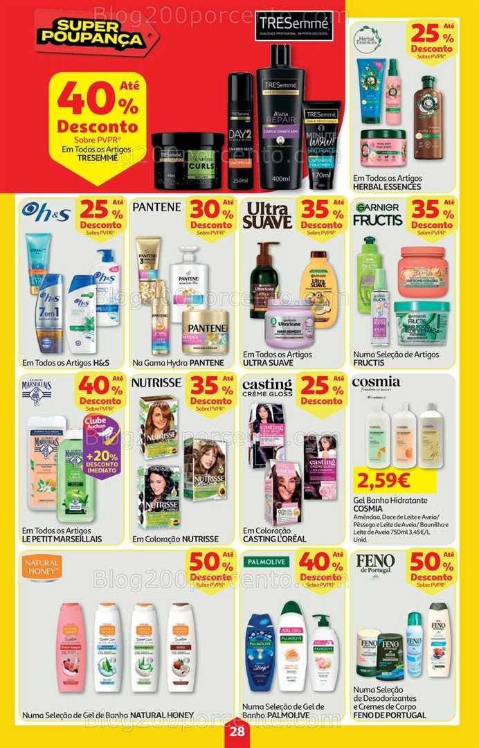 Antevisão Folheto AUCHAN Super Poupança Promoções de 23 a 29 outubro