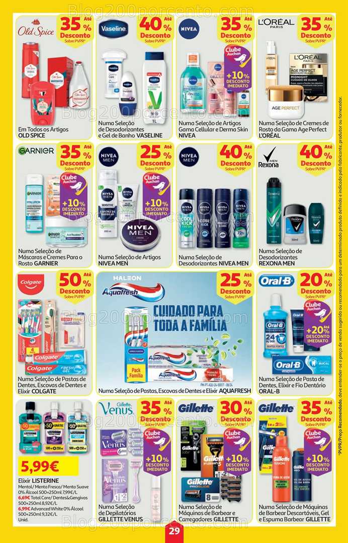 Antevisão Folheto AUCHAN Super Poupança Promoções de 23 a 29 outubro