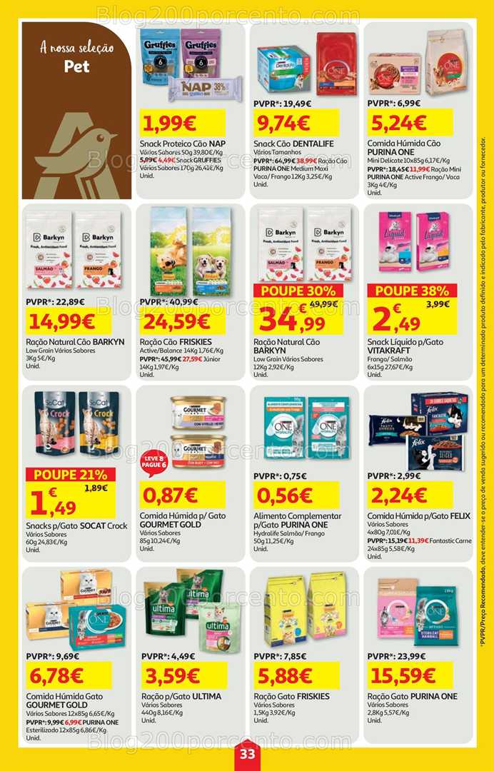 Antevisão Folheto AUCHAN Super Poupança Promoções de 23 a 29 outubro