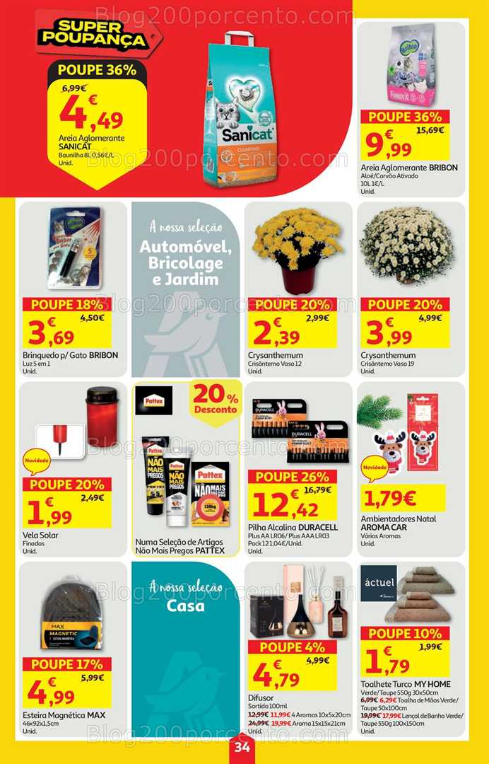 Antevisão Folheto AUCHAN Super Poupança Promoções de 23 a 29 outubro