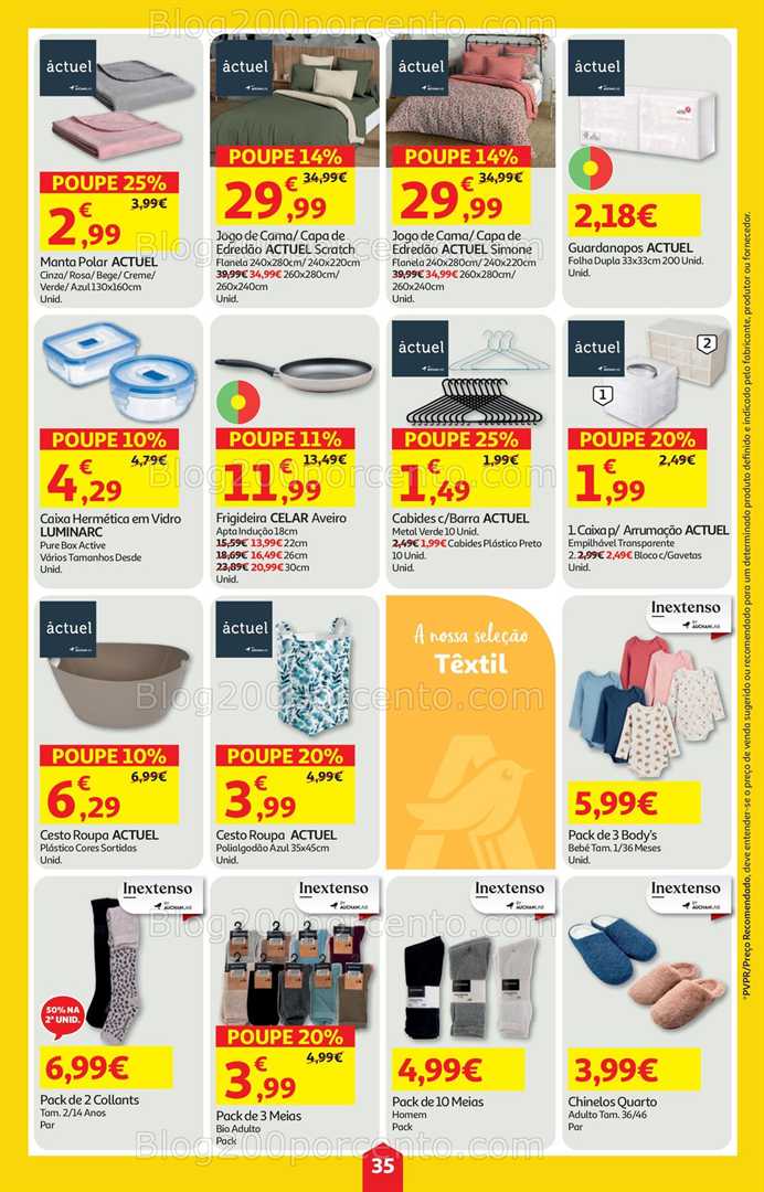 Antevisão Folheto AUCHAN Super Poupança Promoções de 23 a 29 outubro