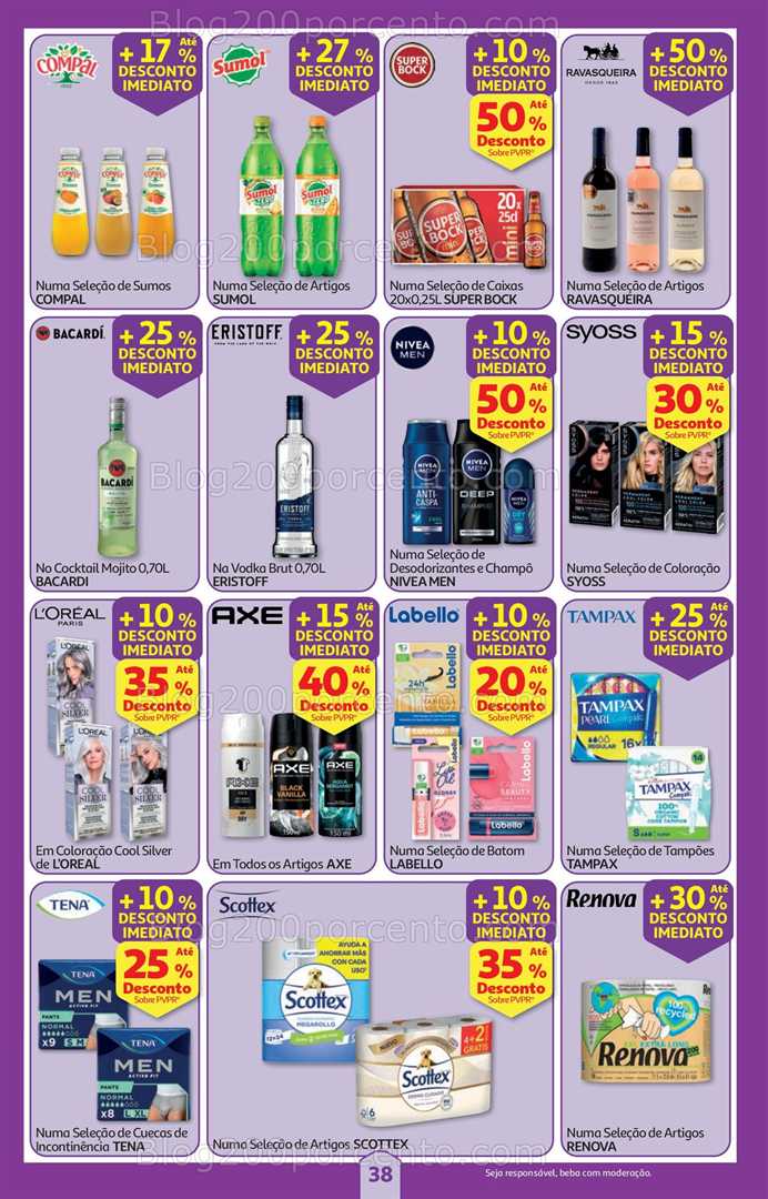 Antevisão Folheto AUCHAN Super Poupança Promoções de 23 a 29 outubro