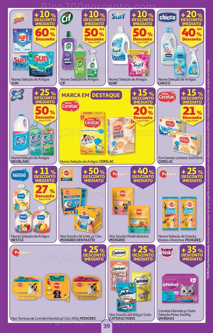 Antevisão Folheto AUCHAN Super Poupança Promoções de 23 a 29 outubro