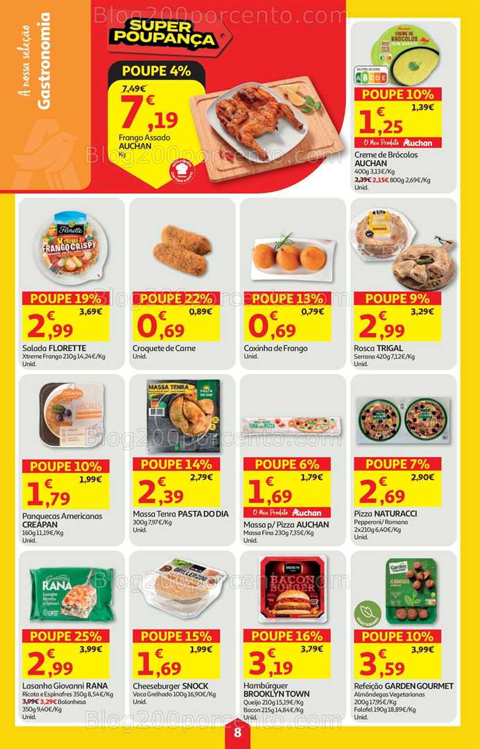 Antevisão Folheto AUCHAN Super Poupança Promoções de 23 a 29 outubro
