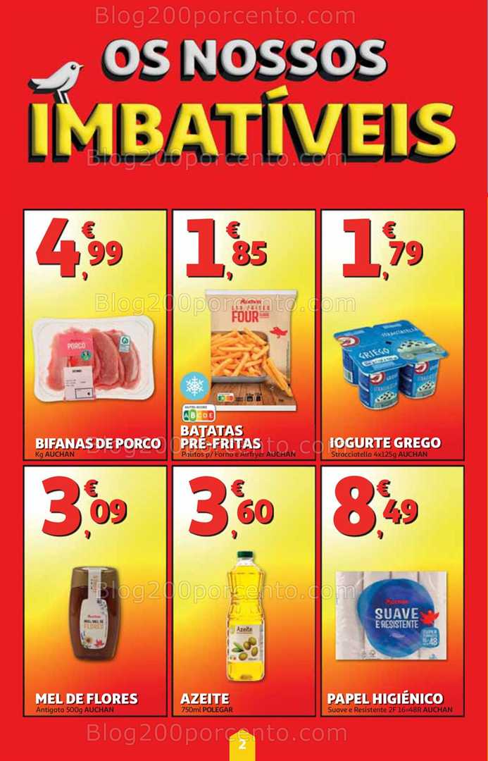 Antevisão Folheto AUCHAN Super Poupança Promoções de 9 a 15 outubro