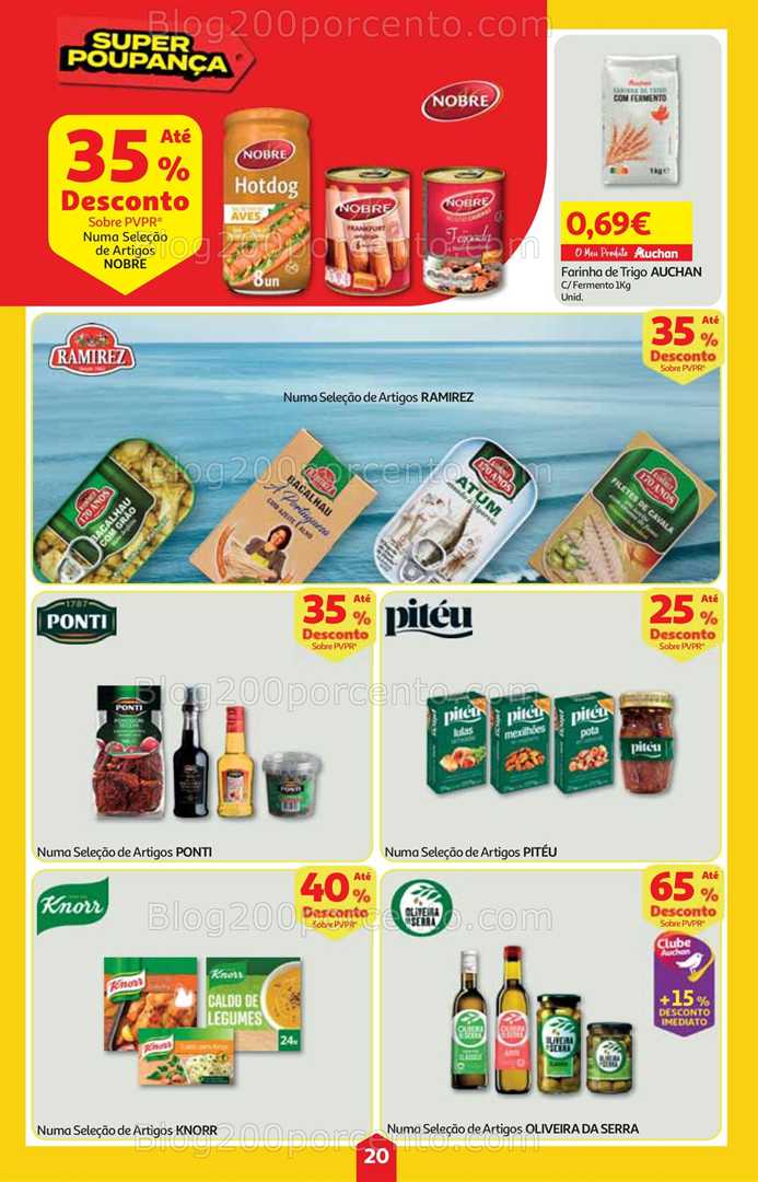 Antevisão Folheto AUCHAN Super Poupança Promoções de 9 a 15 outubro