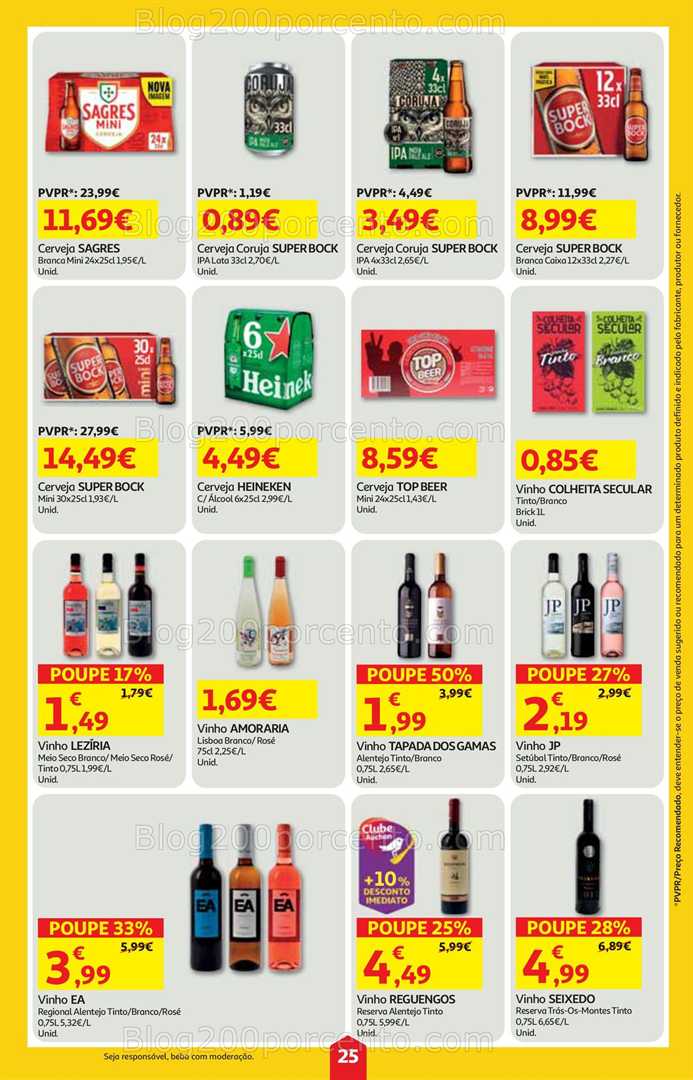 Antevisão Folheto AUCHAN Super Poupança Promoções de 9 a 15 outubro