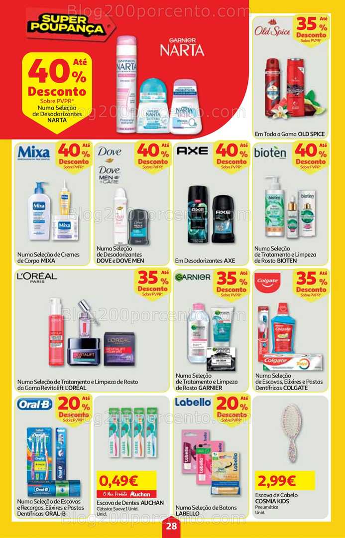 Antevisão Folheto AUCHAN Super Poupança Promoções de 9 a 15 outubro