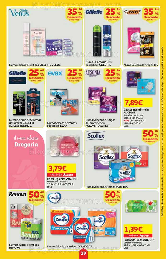 Antevisão Folheto AUCHAN Super Poupança Promoções de 9 a 15 outubro