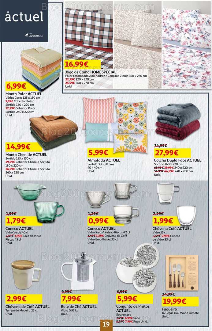 Antevisão Folheto AUCHAN Promoções de 16 a 31 outubro