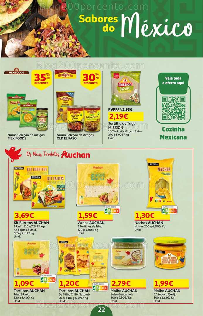 Antevisão Folheto AUCHAN Promoções de 16 a 31 outubro