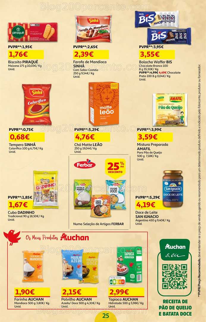 Antevisão Folheto AUCHAN Promoções de 16 a 31 outubro