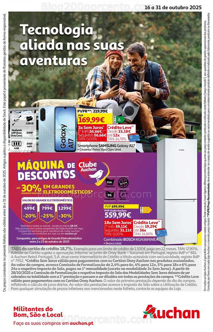 Antevisão Folheto AUCHAN Box Tecnologia Promoções de 16 a 31 outubro