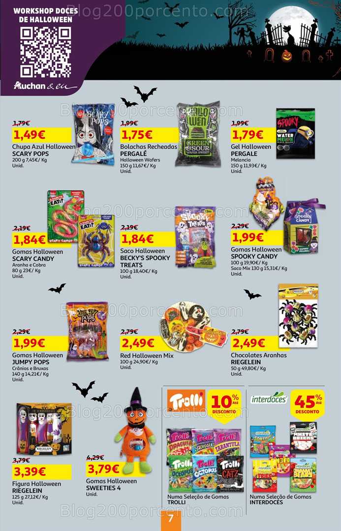 Antevisão Folheto AUCHAN Promoções de 16 a 31 outubro