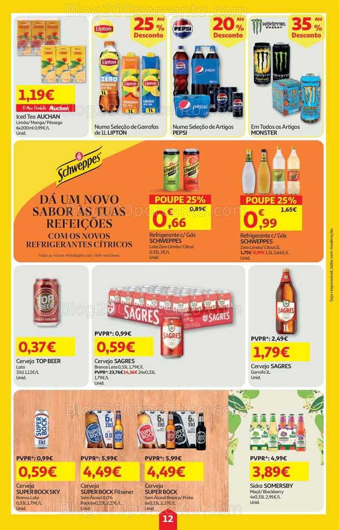 Antevisão Folheto MINIPREÇO - AUCHAN Promoções de 23 a 29 outubro