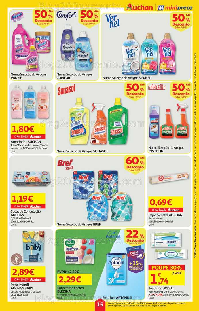 Antevisão Folheto MINIPREÇO - AUCHAN Promoções de 23 a 29 outubro