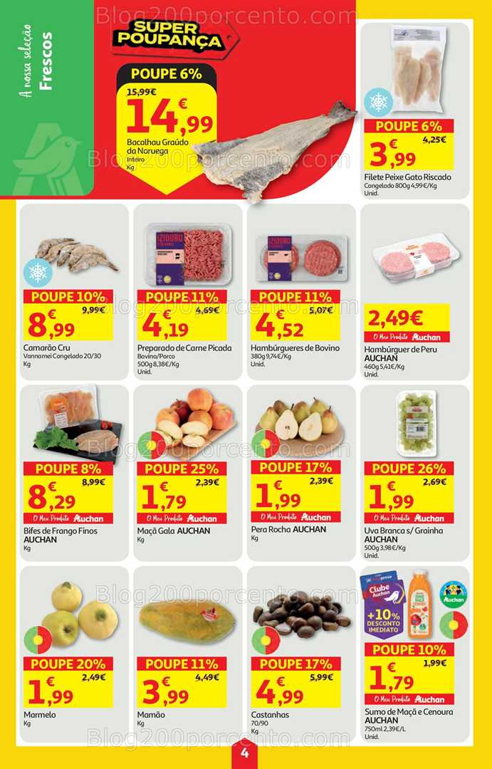 Antevisão Folheto MINIPREÇO - AUCHAN Promoções de 23 a 29 outubro