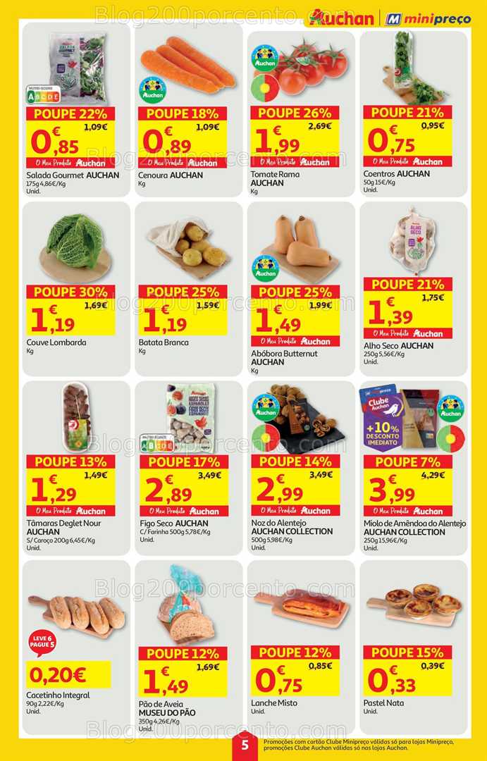 Antevisão Folheto MINIPREÇO - AUCHAN Promoções de 23 a 29 outubro