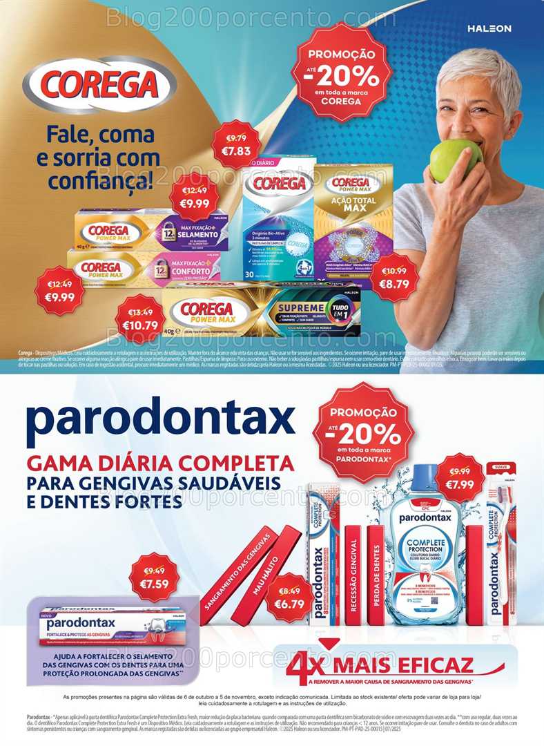 Antevisão Folheto AUCHAN Saúde e Bem-Estar Promoções de 6 outubro a 5 novembro