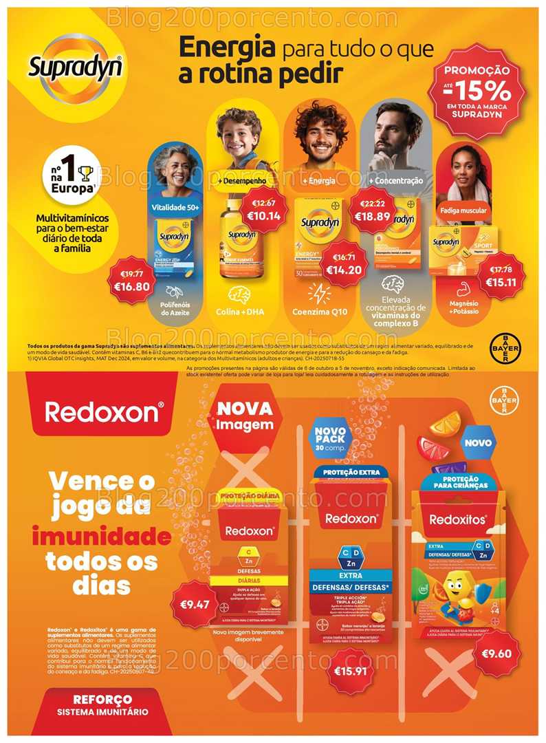 Antevisão Folheto AUCHAN Saúde e Bem-Estar Promoções de 6 outubro a 5 novembro
