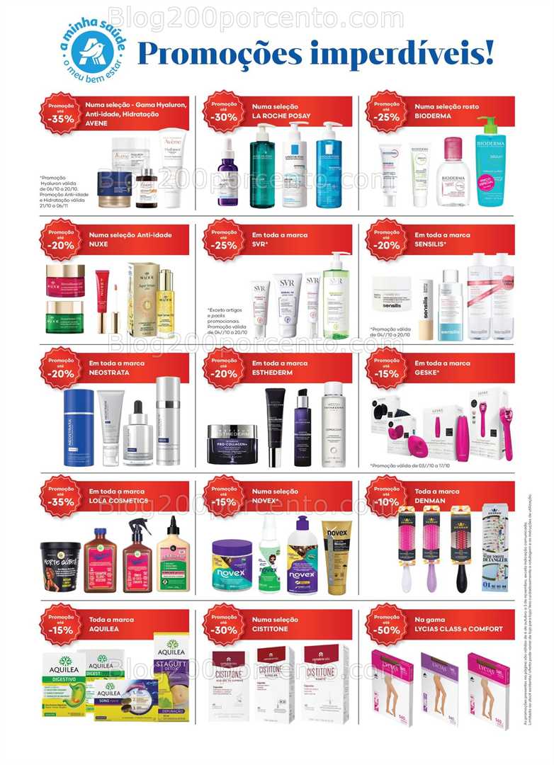 Antevisão Folheto AUCHAN Saúde e Bem-Estar Promoções de 6 outubro a 5 novembro