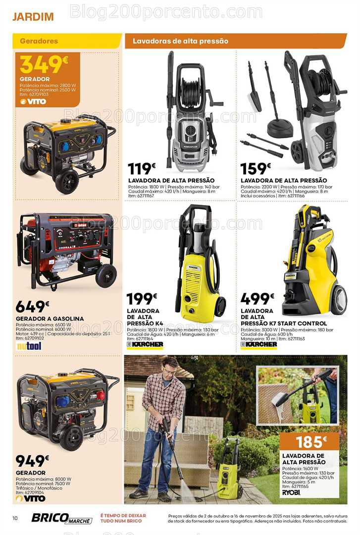 Antevisão Folheto BRICOMARCHÉ Promoções de 2 outubro a 16 novembro