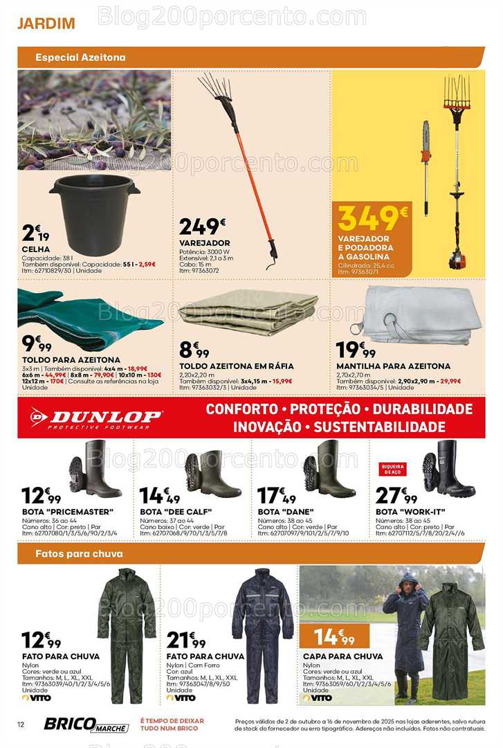 Antevisão Folheto BRICOMARCHÉ Promoções de 2 outubro a 16 novembro