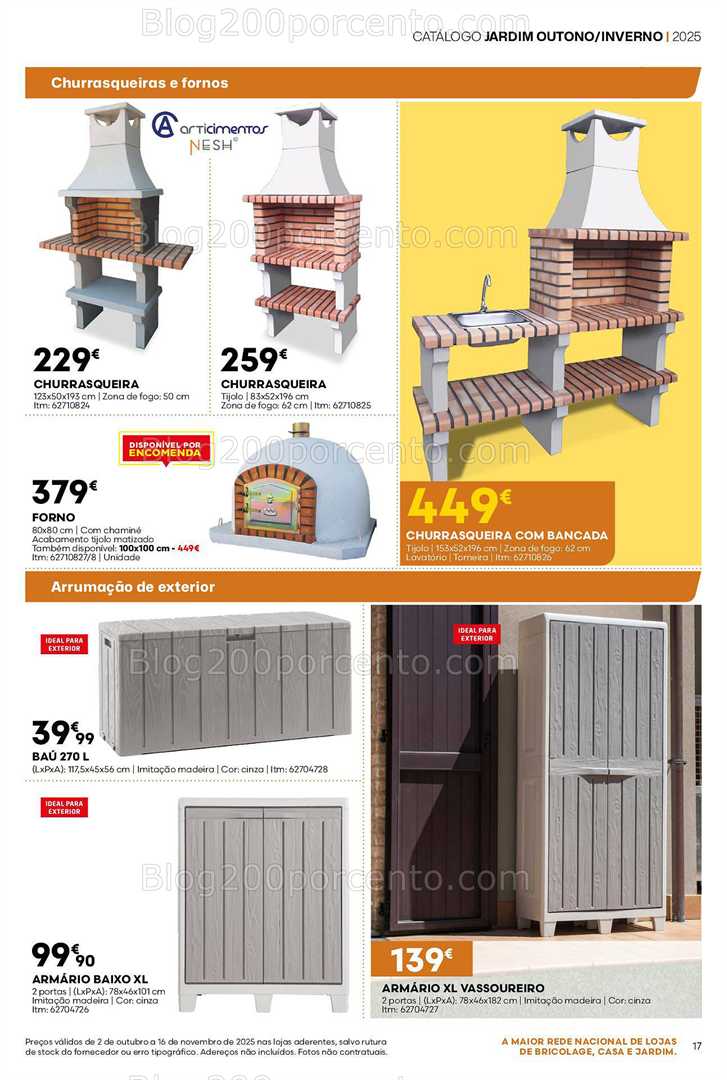 Antevisão Folheto BRICOMARCHÉ Promoções de 2 outubro a 16 novembro