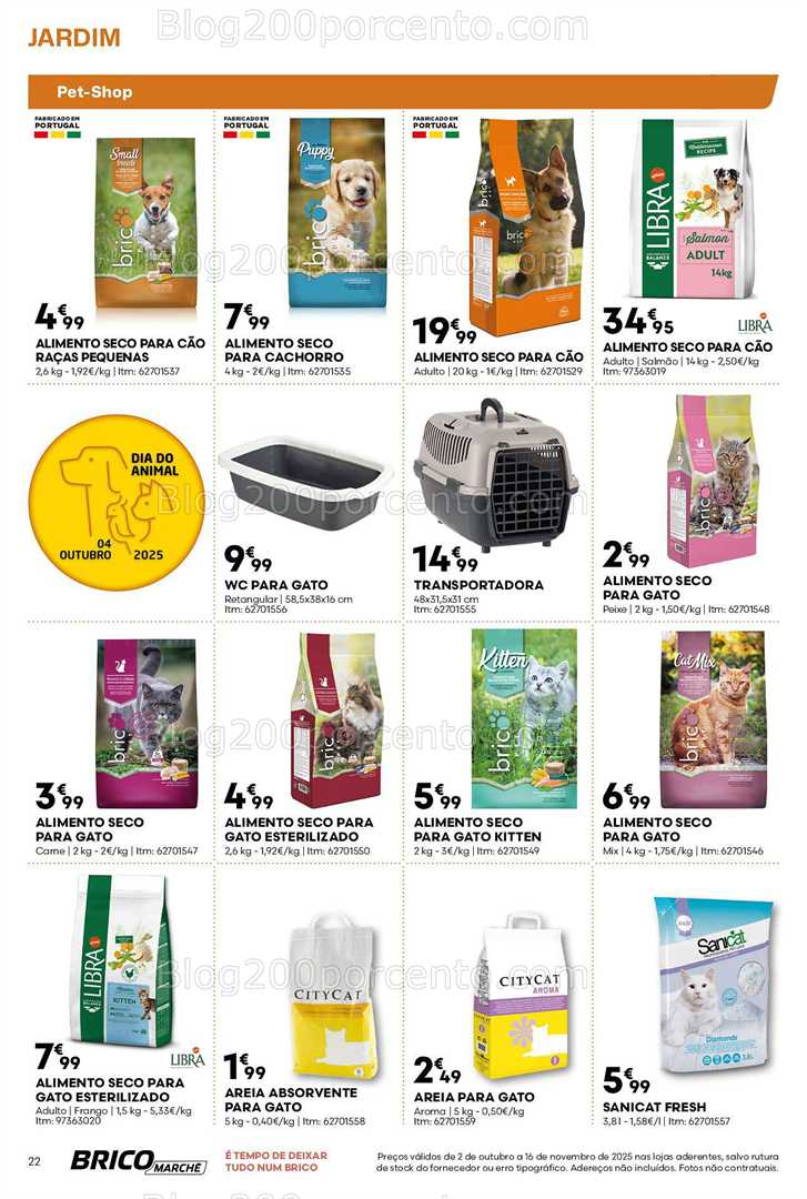 Antevisão Folheto BRICOMARCHÉ Promoções de 2 outubro a 16 novembro