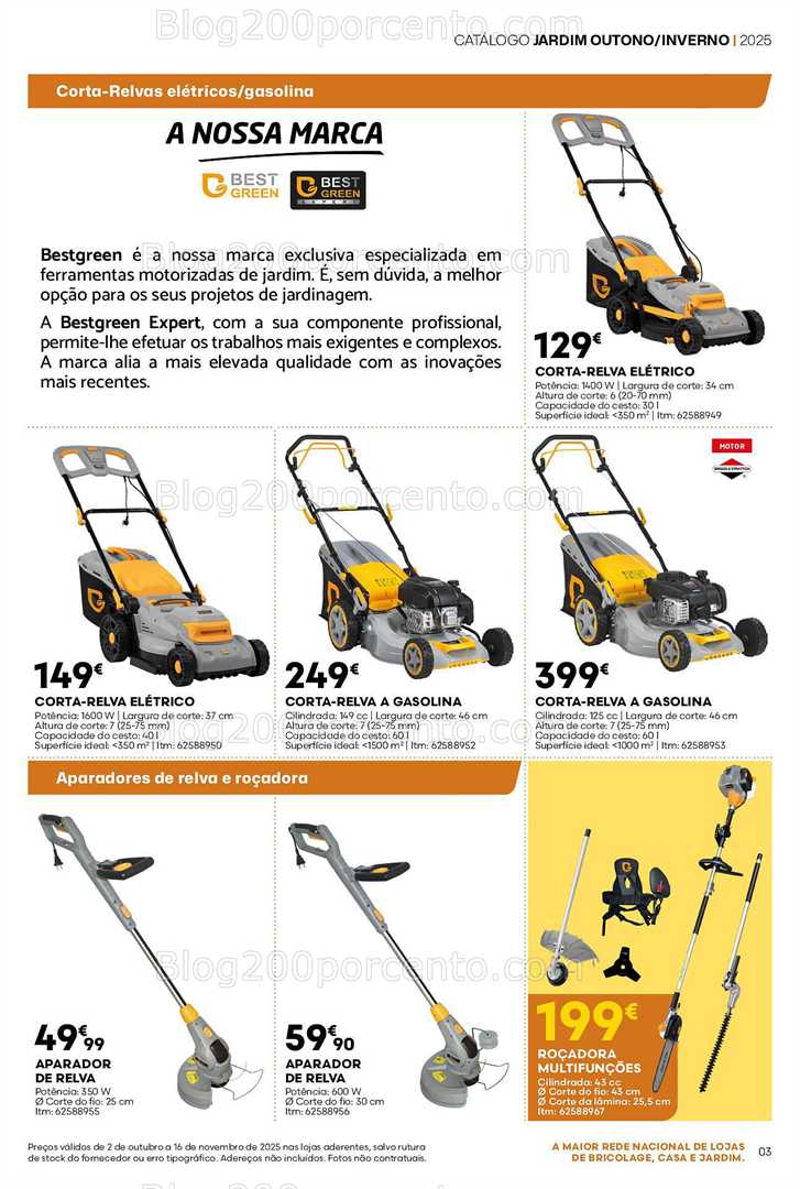 Antevisão Folheto BRICOMARCHÉ Promoções de 2 outubro a 16 novembro