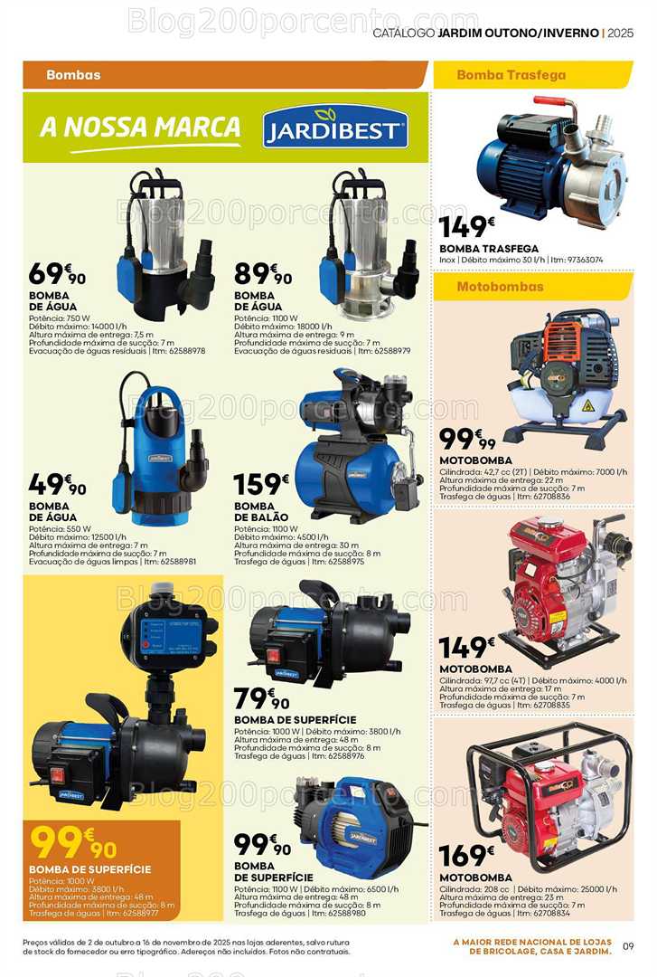 Antevisão Folheto BRICOMARCHÉ Promoções de 2 outubro a 16 novembro