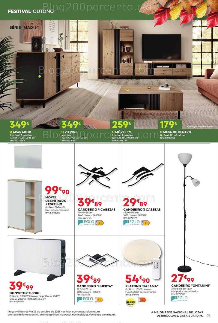 Antevisão Folheto BRICOMARCHÉ Promoções de 9 a 23 outubro