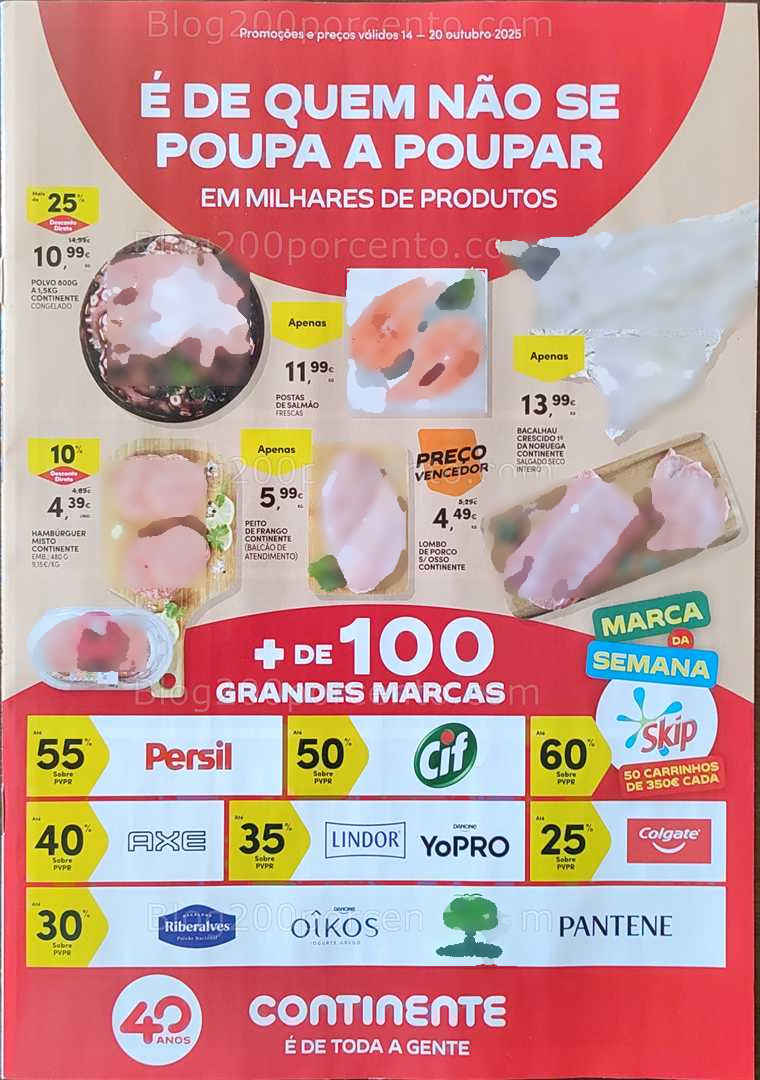 Antevisão Folheto CONTINENTE Promoções de 14 a 20 outubro