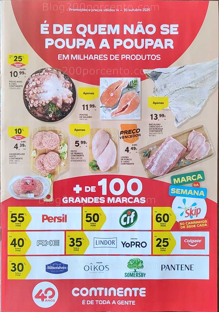 Antevisão Folheto CONTINENTE Promoções de 14 a 20 outubro