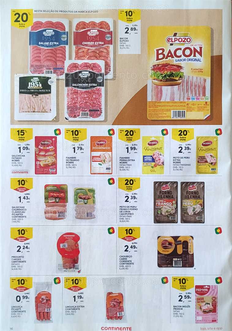 Antevisão Folheto CONTINENTE Promoções de 14 a 20 outubro