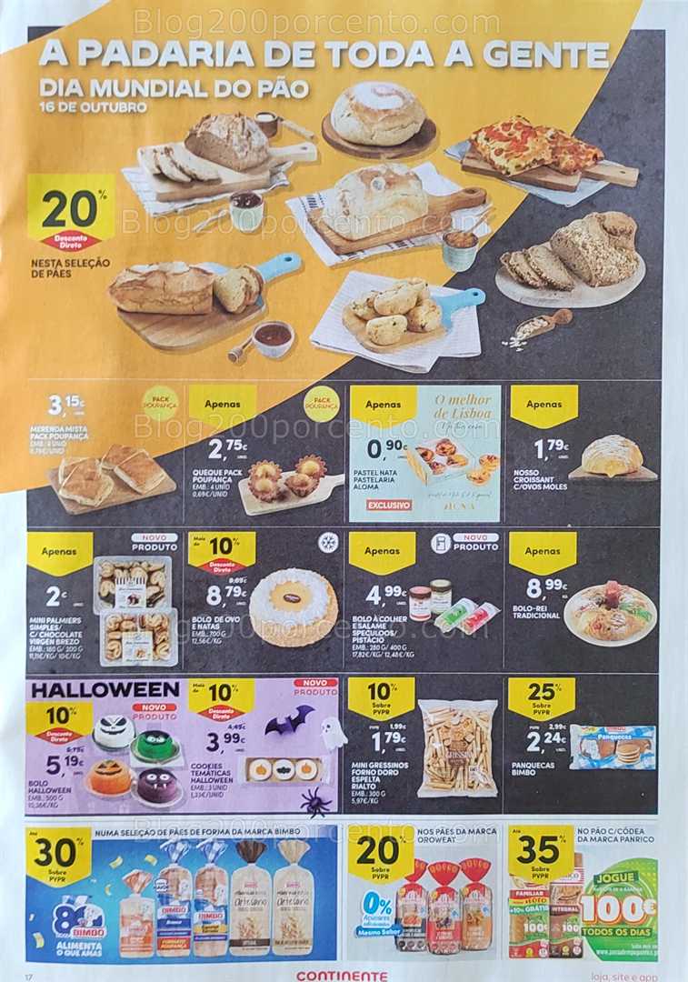 Antevisão Folheto CONTINENTE Promoções de 14 a 20 outubro