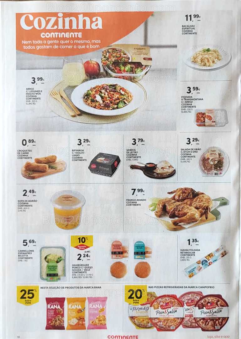 Antevisão Folheto CONTINENTE Promoções de 14 a 20 outubro