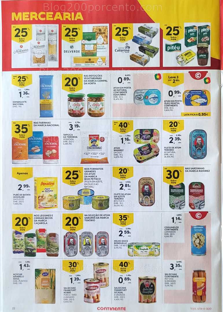Antevisão Folheto CONTINENTE Promoções de 14 a 20 outubro
