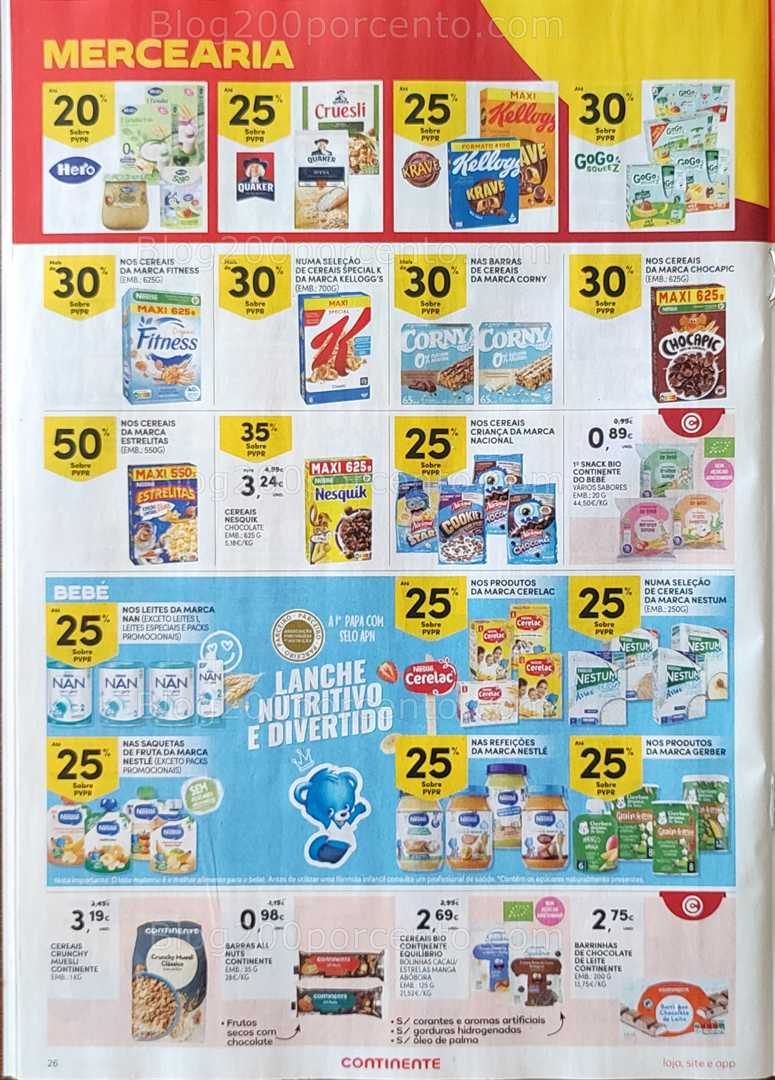 Antevisão Folheto CONTINENTE Promoções de 14 a 20 outubro