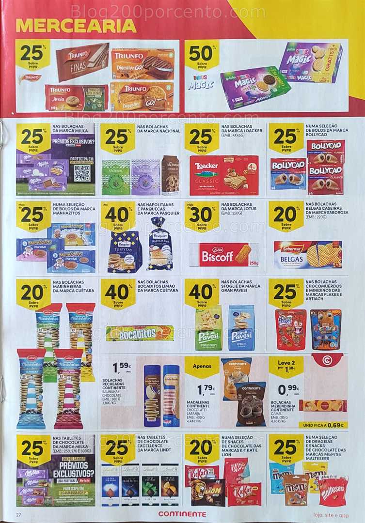Antevisão Folheto CONTINENTE Promoções de 14 a 20 outubro