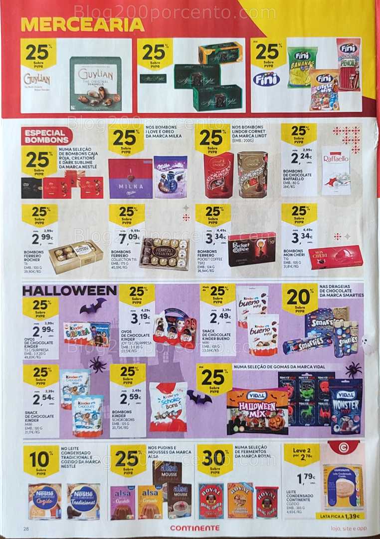 Antevisão Folheto CONTINENTE Promoções de 14 a 20 outubro