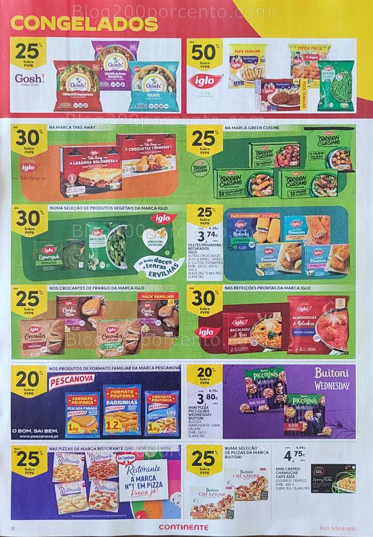Antevisão Folheto CONTINENTE Promoções de 14 a 20 outubro