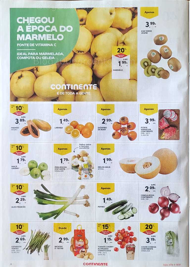 Antevisão Folheto CONTINENTE Promoções de 14 a 20 outubro