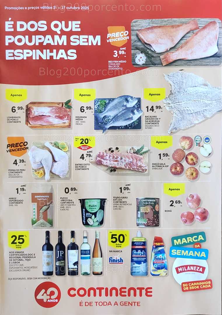Antevisão Folheto CONTINENTE Promoções de 21 a 27 outubro