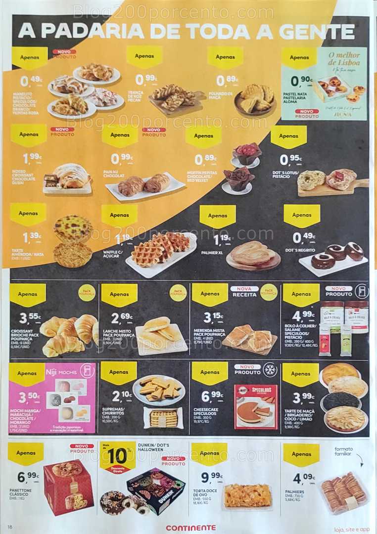 Antevisão Folheto CONTINENTE Promoções de 21 a 27 outubro