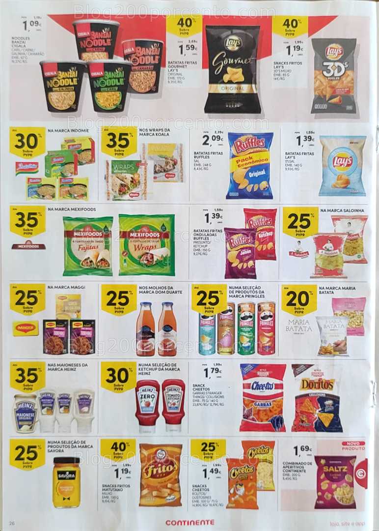 Antevisão Folheto CONTINENTE Promoções de 21 a 27 outubro