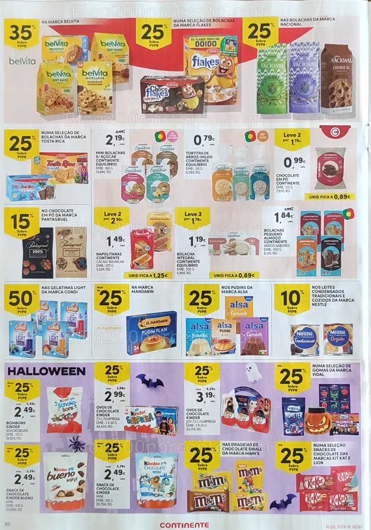 Antevisão Folheto CONTINENTE Promoções de 21 a 27 outubro